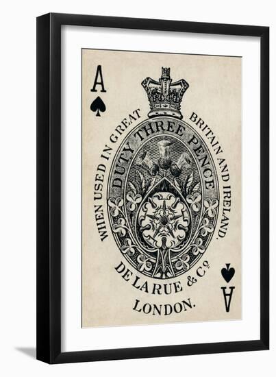 Ace of Spades, 1925-Unknown-Framed Giclee Print