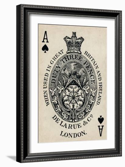 Ace of Spades, 1925-Unknown-Framed Giclee Print