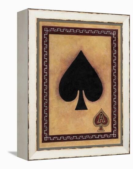 Ace of Spades-John Zaccheo-Framed Premier Image Canvas