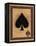 Ace of Spades-John Zaccheo-Framed Premier Image Canvas