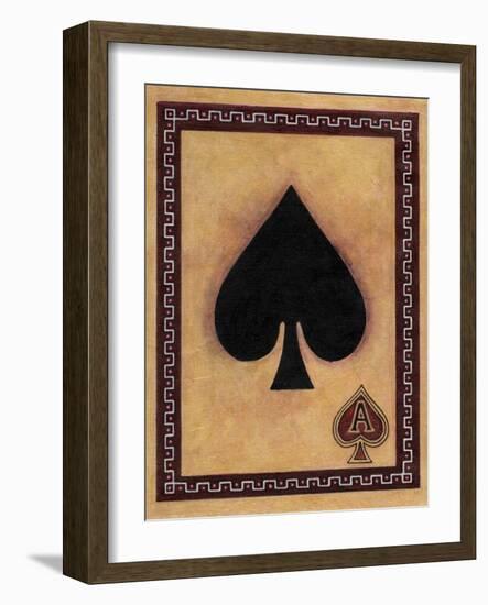 Ace of Spades-John Zaccheo-Framed Giclee Print