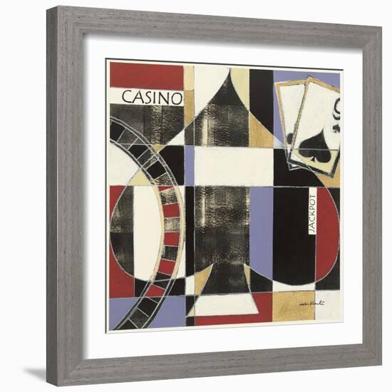 Ace of Spades-Niro Vasali-Framed Art Print