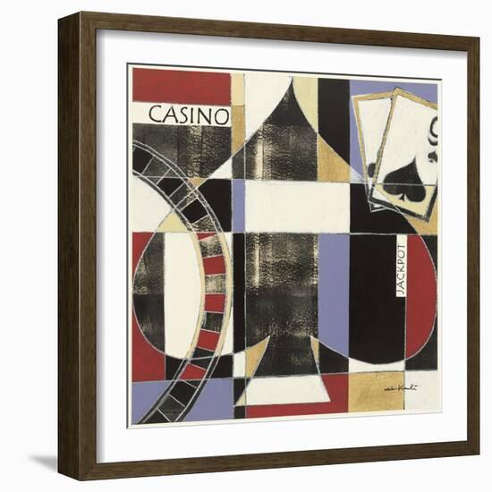 Ace of Spades-Niro Vasali-Framed Art Print