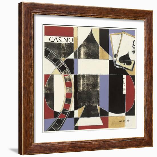 Ace of Spades-Niro Vasali-Framed Art Print