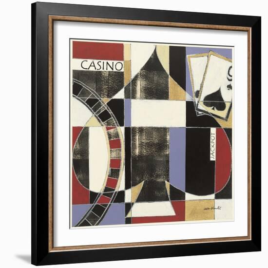 Ace of Spades-Niro Vasali-Framed Art Print