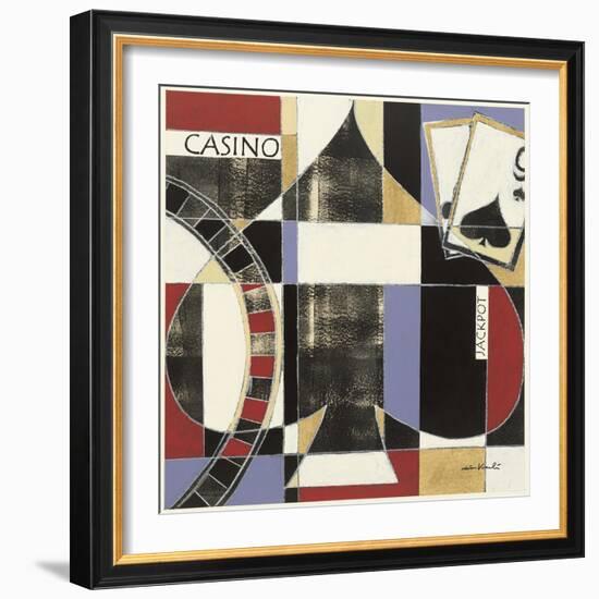 Ace of Spades-Niro Vasali-Framed Art Print