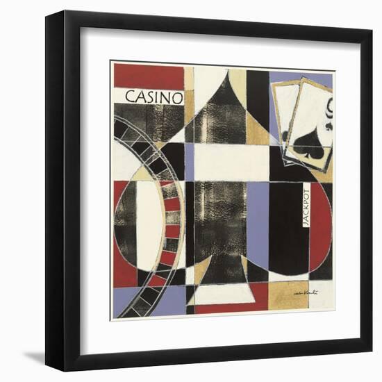 Ace of Spades-Niro Vasali-Framed Art Print