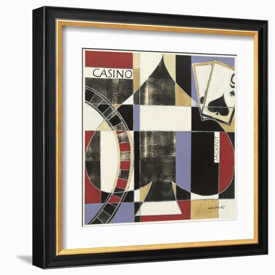 Ace of Spades-Niro Vasali-Framed Art Print