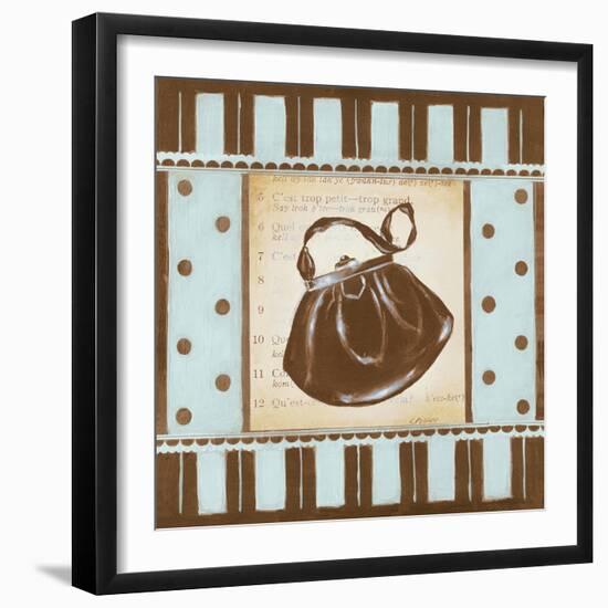 Achats II-Kimberly Poloson-Framed Art Print