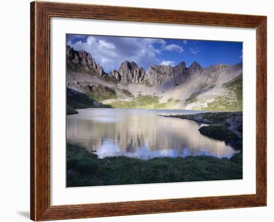 Acherito Lake in the Pyrenees Mountains, Spain-Inaki Relanzon-Framed Photographic Print