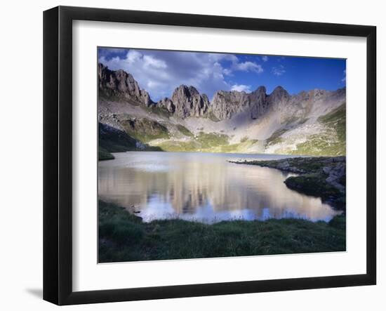 Acherito Lake in the Pyrenees Mountains, Spain-Inaki Relanzon-Framed Photographic Print