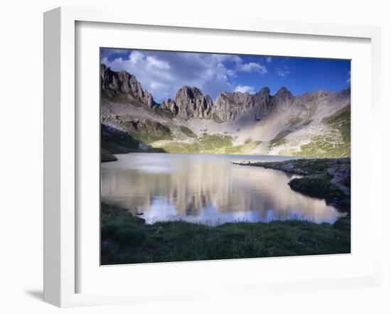 Acherito Lake in the Pyrenees Mountains, Spain-Inaki Relanzon-Framed Photographic Print