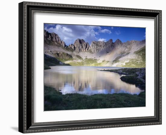 Acherito Lake in the Pyrenees Mountains, Spain-Inaki Relanzon-Framed Photographic Print