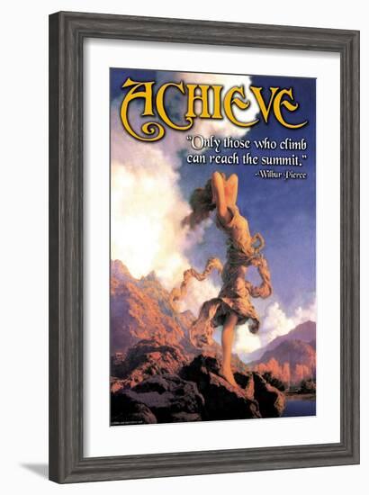 Achieve-null-Framed Art Print