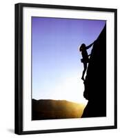 Achievement: Climber-null-Framed Art Print