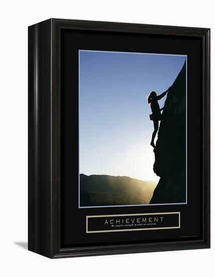 Achievement - Climber-Unknown Unknown-Framed Stretched Canvas