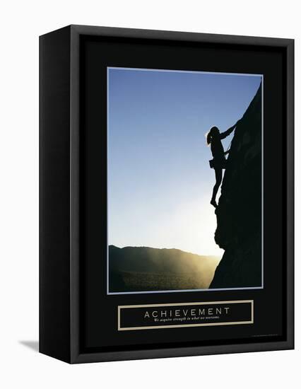 Achievement - Climber-Unknown Unknown-Framed Stretched Canvas