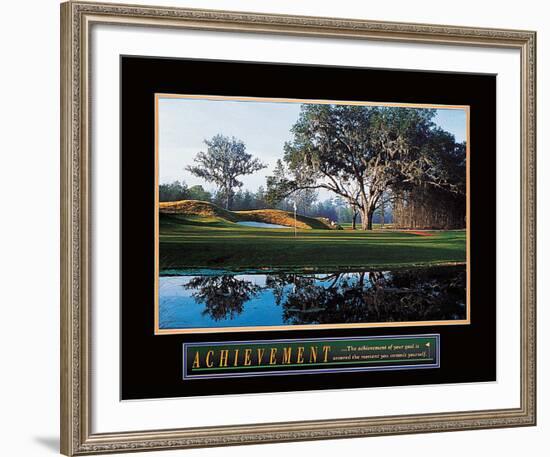 Achievement � Golf-Unknown-Framed Art Print