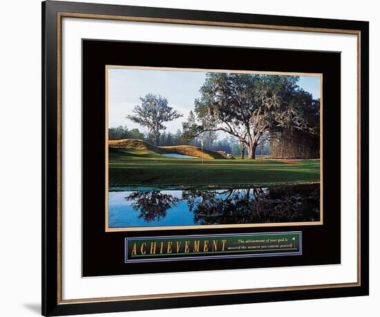 Achievement � Golf-Unknown-Framed Art Print