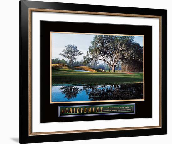 Achievement � Golf-Unknown-Framed Art Print