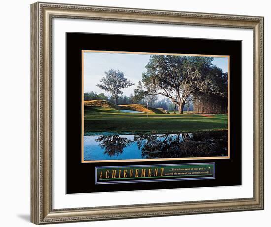 Achievement � Golf-Unknown-Framed Art Print