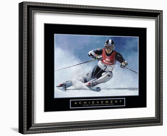 Achievement - Skier-Unknown Unknown-Framed Photo