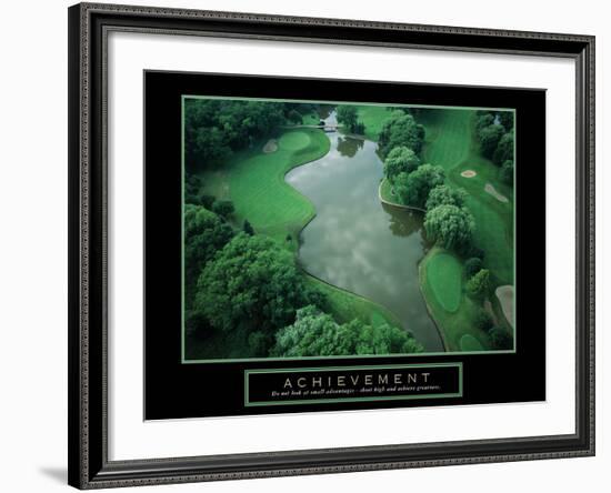 Achievement-null-Framed Art Print