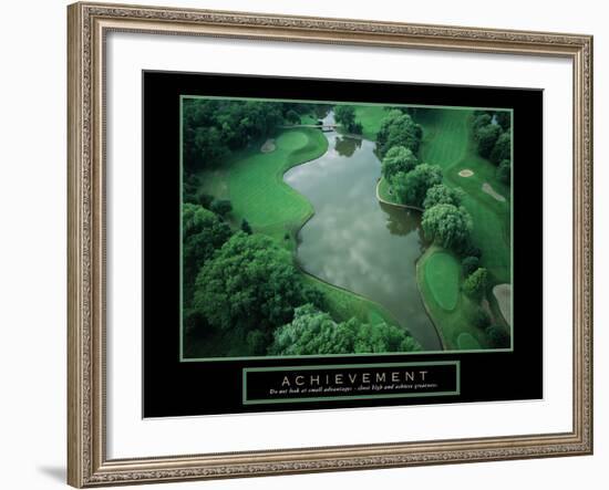 Achievement-null-Framed Art Print