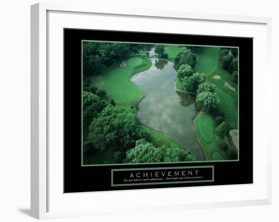 Achievement-null-Framed Art Print