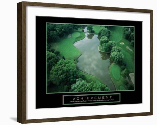 Achievement-null-Framed Art Print