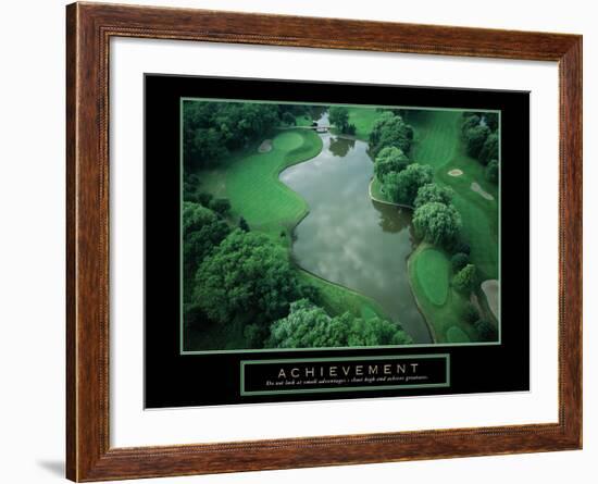 Achievement-null-Framed Art Print