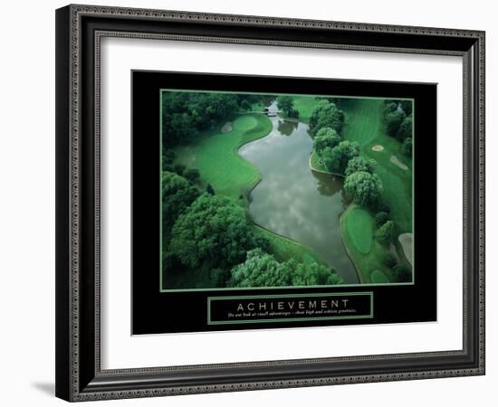 Achievement-null-Framed Art Print