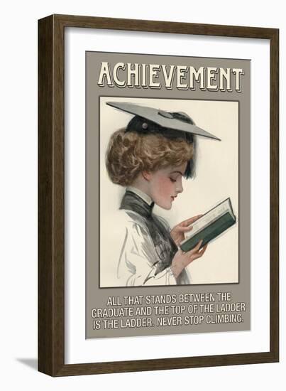 Achievement-null-Framed Premium Giclee Print