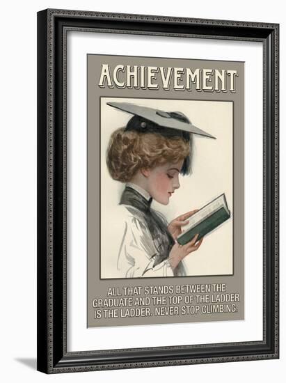 Achievement-null-Framed Premium Giclee Print