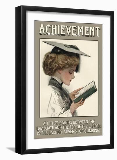 Achievement-null-Framed Premium Giclee Print