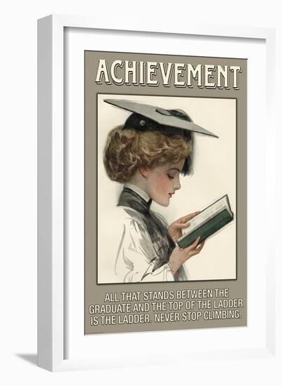 Achievement-null-Framed Premium Giclee Print