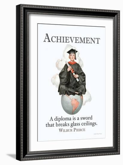 Achievement-null-Framed Premium Giclee Print