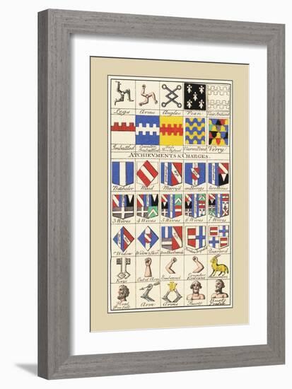 Achievements and Charges-Hugh Clark-Framed Premium Giclee Print
