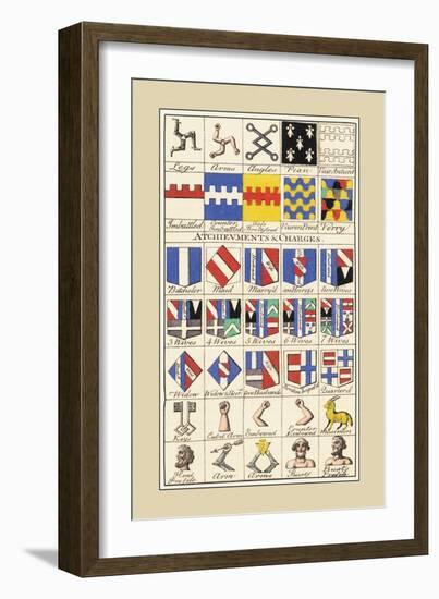 Achievements and Charges-Hugh Clark-Framed Premium Giclee Print