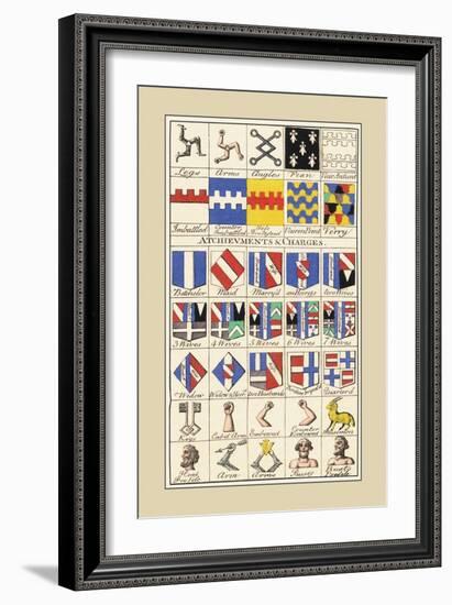 Achievements and Charges-Hugh Clark-Framed Premium Giclee Print