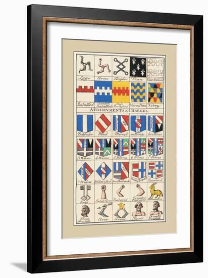 Achievements and Charges-Hugh Clark-Framed Premium Giclee Print