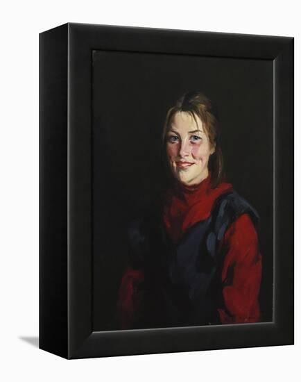 Achill Girl, 1913-George Wesley Bellows-Framed Premier Image Canvas