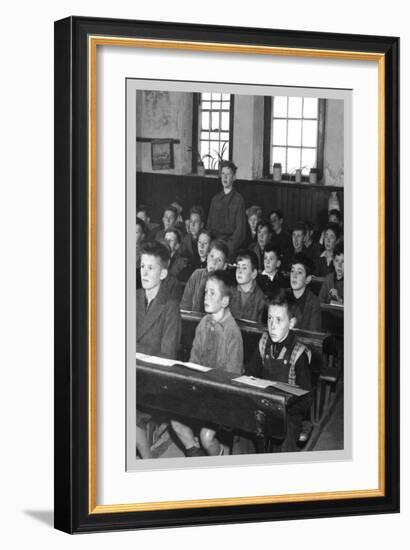 Achill Ireland Classroom-null-Framed Art Print