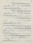 Prélude à "l'après-midi d'un faune" : Partition d'orchestre : page 1-Achille-Claude Debussy-Framed Giclee Print
