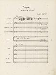 Proses lyriques : "De rêve...De grève...De fleurs..De soir..."-Achille-Claude Debussy-Mounted Giclee Print