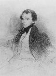 Prosper Mérimée, 1829-Achille Deveria-Giclee Print
