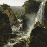 La cascade (Tivoli)-Achille Michallon-Giclee Print