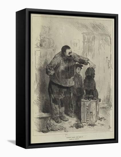 Achille's Toilet-Frederick Barnard-Framed Premier Image Canvas