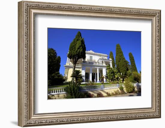 Achilleion Palace, Corfu, the Ionian Islands, Greek Islands, Greece, Europe-Neil Farrin-Framed Photographic Print