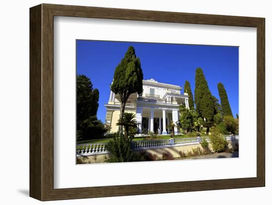Achilleion Palace, Corfu, the Ionian Islands, Greek Islands, Greece, Europe-Neil Farrin-Framed Photographic Print